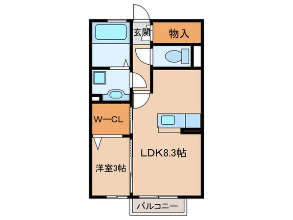 シェノアⅡの物件間取画像